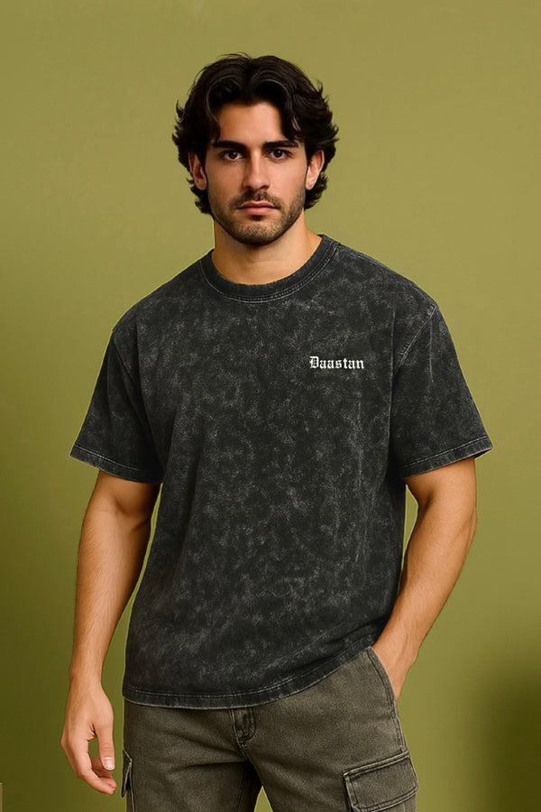 Unisex Acid Wash Oversized T-Shirt