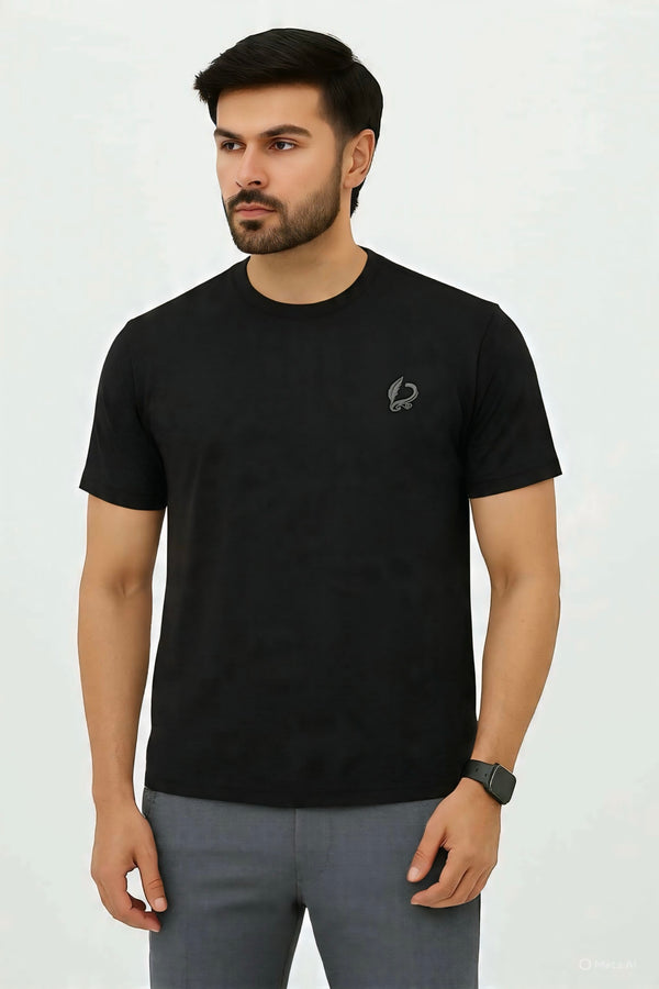 Daastan Regluar Fit T-Shirt - Black