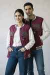 Premium Varsity Jacket - Maroon