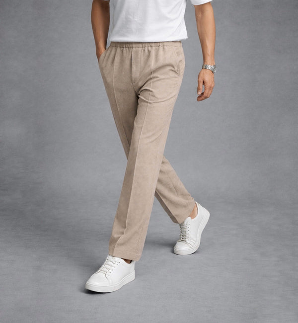 Textured Straight Trouser