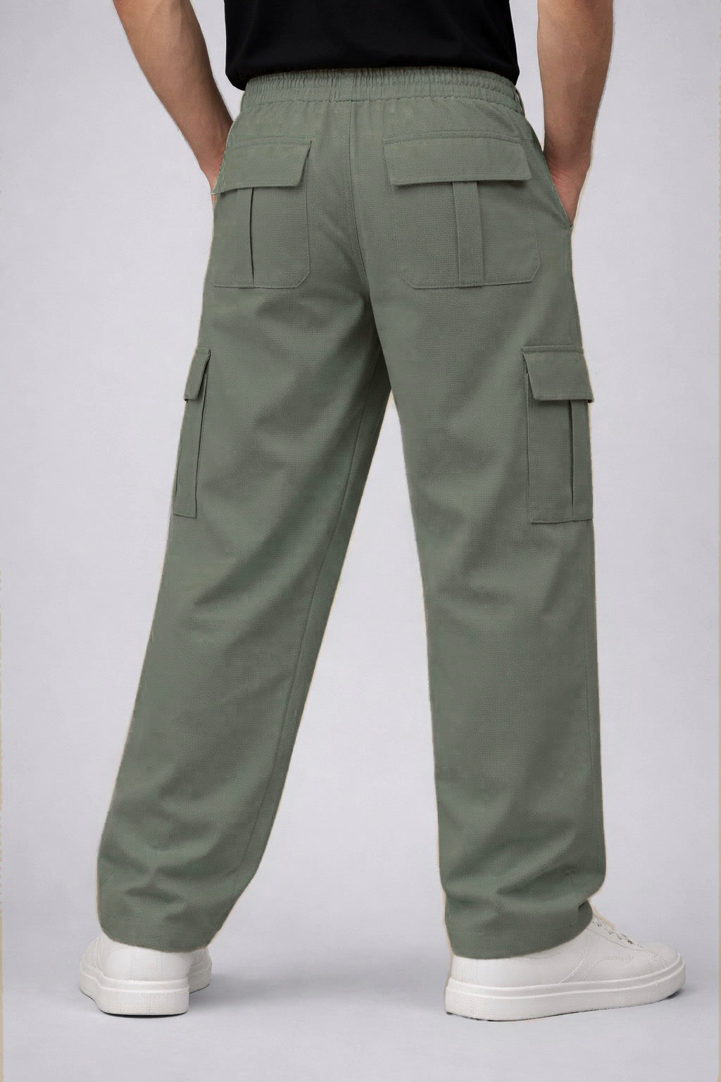 Six Pocket Cargo Trouser - Mint