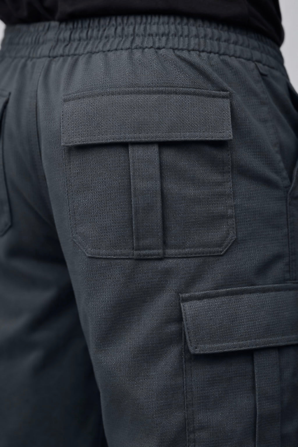 Six Pocket Cargo Trouser - Charcol