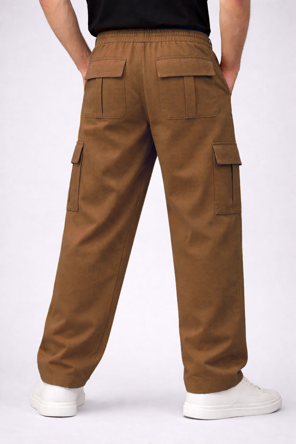 Six Pocket Cargo Trouser - Camel