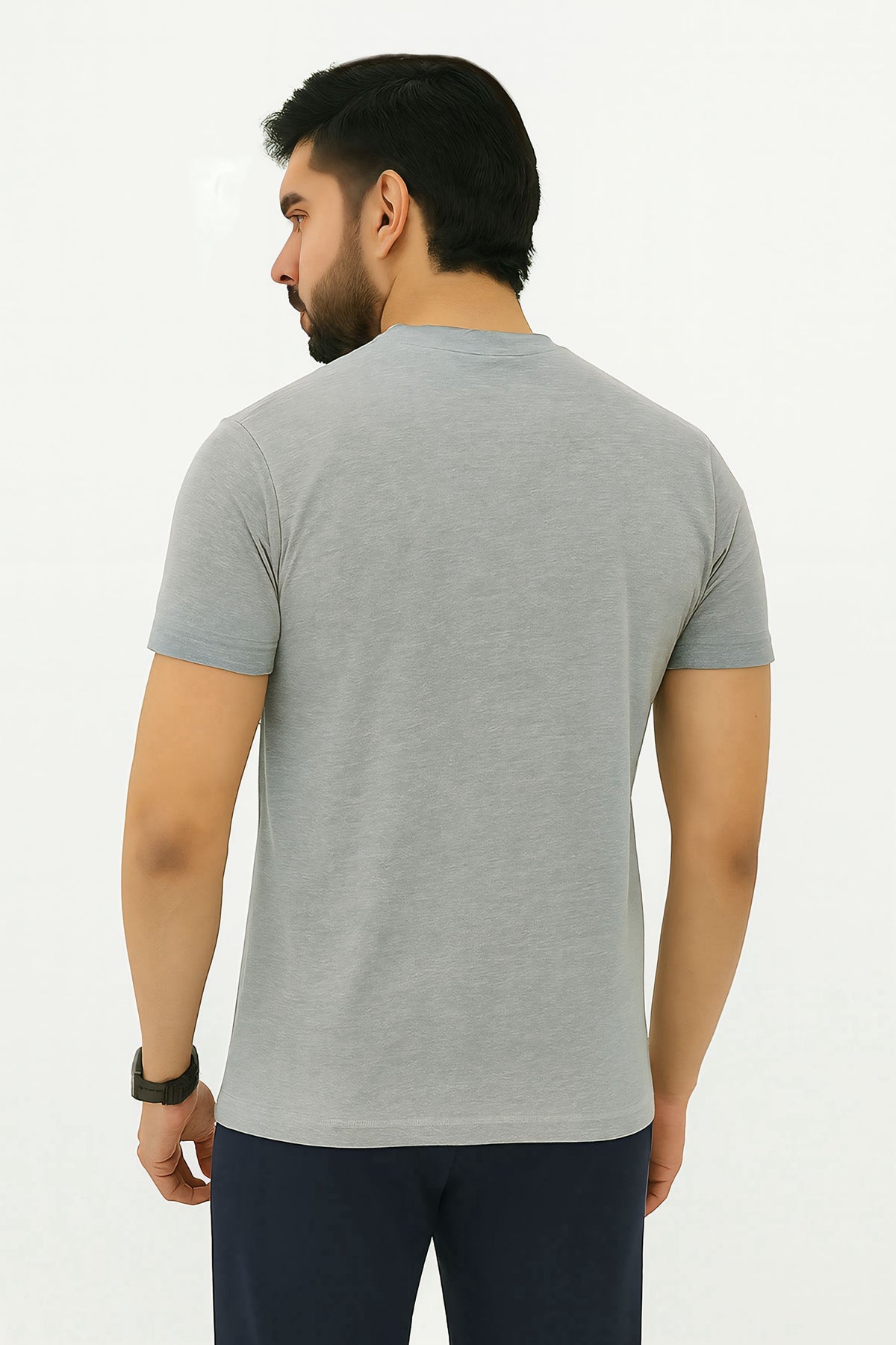 Daastan Regular Fit T-Shirt - Grey