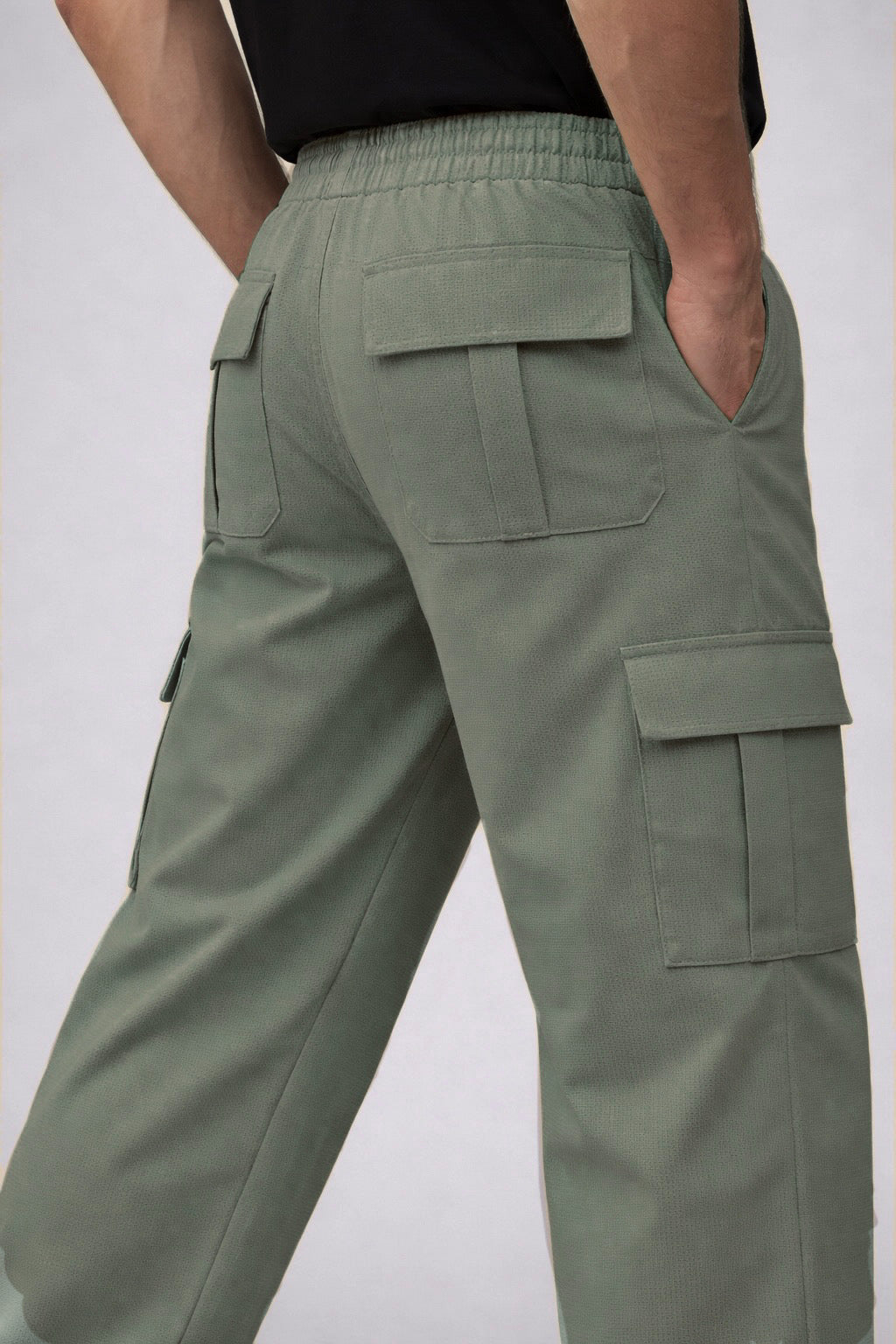 Six Pocket Cargo Trouser - Mint